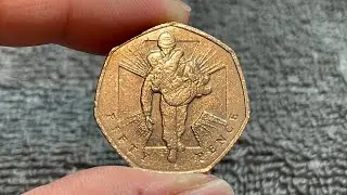 2006 United Kingdom Victoria Cross Heroic Acts 50p Coin &bull;&nbsp;Values, Info, Mintage, History, and More