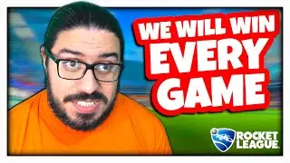 When you party up after a win in Rocket League