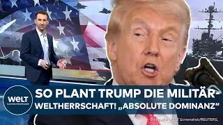 USA: Trump rüstet extrem auf, jetzt fließen Milliarden in seine Armee! Das plant Trump konkret