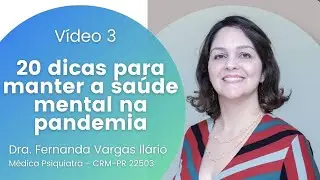 Dicas para manter a sa&uacute;de mental na pandemia