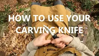 HOW TO USE YOUR CARVING KNIFE