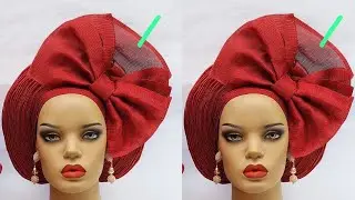 How to make Bow Autogele #turban#howtotiegele#turbantutorial