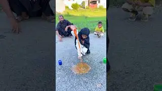 Colorfully water 💦 fun with daddy