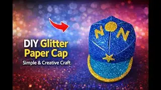 Beautiful Cap Made with Paper | Easy Craft Idea