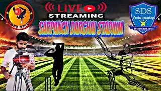 🔴The Frontline Eleven Vs Sd cricket  Live Match Sarpanch Darghai Ground #rawdycricket