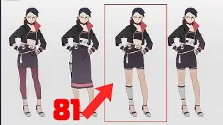 THE COMPLETE DESIGN OF SARADA UCHIHA IN BORUTO: TWO BLUE VORTEX OR BORUTO CHAPTER 81