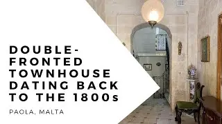 Curbsy Property Tour Malta | Double-Fronted Townhouse Dating Back to the 1800s