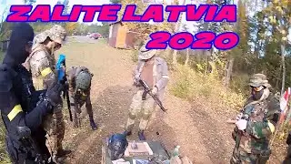 Airsoft Gameplay страйкбольная игра airsoft spēle страйкбольное видео poligons ZALITES 2020
