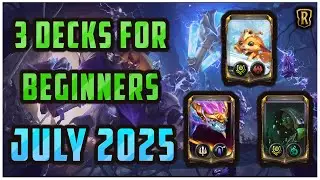 MASTER The BEST LoR Decks for NEW Players in 2025!