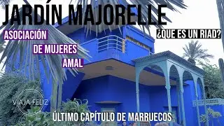 7 días en Marruecos 🇲🇦 ▷ ¿Qué son los RIADS? Jardín Majorelle - Marrakech 4K