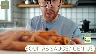 Quick & Cheap Pasta Hack – Soup as Sauce + Garlic Bread! Highlight Reel @CheapEatsChef