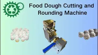 Dough Cutting and Rounding Machine Kurt machine Bread Rolls for Bakery#doughdividingandrounding