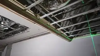INSPIRITECH LASER LEVEL FOR CEILING GRID LEVELING #laser #LEVEL #ceilingdecoration #LASER LEVEL