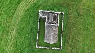On sacred grounds..Fore Cathedral.  Fore co. Westmeath Ireland 