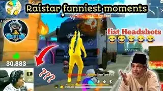 Raistar funniest movements😂 || Raistar funny gameplay || Permanent song - Free Fire