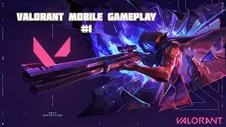 Valorant Mobile Gameplay #1 🔥  #valomobile #valorantmobile #harshalbhau