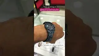 Titan latest model | Men&rsquo;s watches | Blue colour !!! #fastrackwatches #titan #fashion