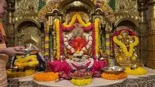 श्री सिद्धिविनायक LIVE आरती दर्शन | Siddhivinayak Ganpati Dadar Aarti🙏🏻 ३०/०१/२०२६🛕