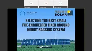 Webinar: Ground Mount Solar Racking for Residential Property