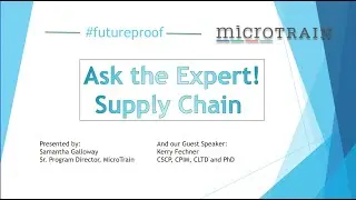 # Futureproof - Supply Chain- Ask the Expert