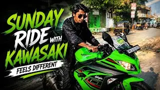 Bike Wash Vlog 🚿🧼 | Ninja 300 | Flyby Sound | Rahil Shaikh