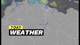 North Algeria Weather | ECMWF Model November 5, 2025 | Rain And Storms In North Algeria
