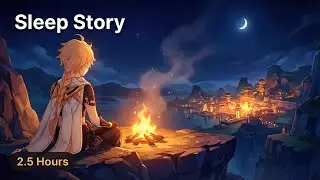 Relax Into Sleep With Genshin Impact's Complete Lore | Calm Narration & Campfire