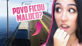 Roubamos um ÔNIBUS e colocamos NITRO nele! GTA V - RP