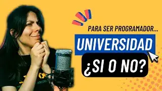 🎓&iquest;Es NECESARIO tener T&Iacute;TULO UNIVERSITARIO para PROGRAMAR? 👩🏻&zwj;🎓