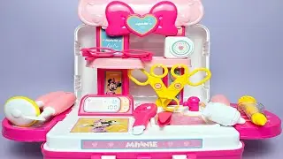 Disney Minnie Mouse Doctor Set Satisfying with Unboxing Compilation Toys ASMR Part 587