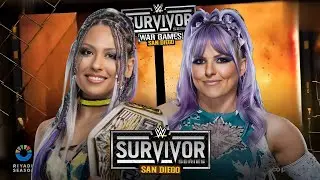 SURVIVOR SERIES || Giulia Vs Candice LeRae || Usa Women's Championship Match || Kiana Attack Candice