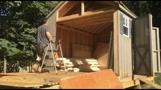 Extending Your Shed For More Space/Storage