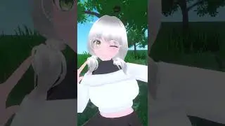 MMD Doodle Dance #mmdshorts #mmd #unity #vroid