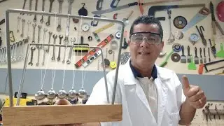 Como fazer pêndulo de Newton