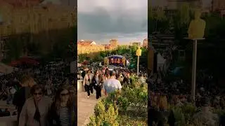 Jazz music festival at the Cascade complex in Yerevan 🇦🇲 April 30, 2023