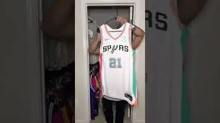 Tim Duncan 2021-22 Nike Authentic San Antonio Spurs City Edition Jersey
