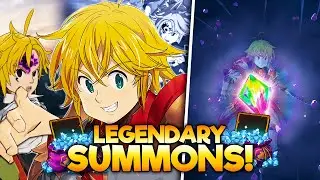 0.25% TRIPLE SSR MULTI?! INSANE DUAL MELIODAS SUMMONS!! Seven Deadly Sins: Grand Cross