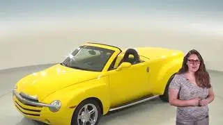 A96001GT - Used, 2004, Chevrolet, SSR, Yellow, Test Drive, Review, For Sale -