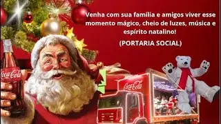 Compilado especial da chegada da coca-cola natalina