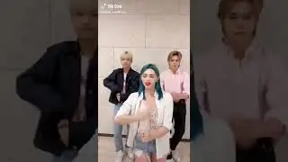 AleXa dancing to Wonderland with GHOST9's Junseong & Prince 💙