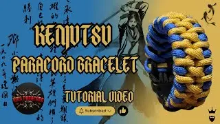 The Kenjutsu Bracelet Explained | Meaning, Colors & Weave #paracordbracelet #handmade #diy #knot