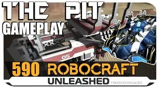 Robocraft Unleashed - FIRST LOOK - The Pit 300k Plasma Cruiser