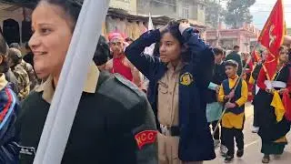 आज निकली बागेश्वर मे बच्चो की झांकी खुशी गई मेले मे गुमने 🥰🥰