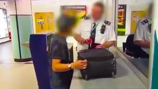 Truoble Carrying Money Through Uk Customs Border Patrol Airport Nothing to Declare