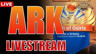 [LIVE] 20 vs 20 Ark of Osiris League AFTER GETTING ZEROED | Rise of Kingdoms