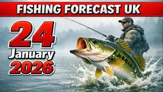 FISHING FORECAST in the UK on 24 January 2026: Embrace the Winter Challenge!