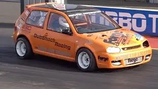 Dubshack Racing - 700+ bhp 2.0 20v 4WD Mk4 Golf - 10.6 @ 121mph