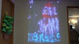 ☃️⛄LED Snowman Display at Advanced Employment Office