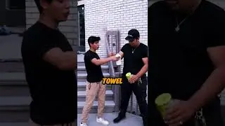 Strong Man vs. Superglued Pickle Jar!