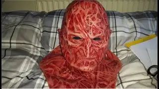 WFX Freddy Krueger Inferno Nightmare on Elm Street part 4 version 2.0 Silicone Mask unboxing
